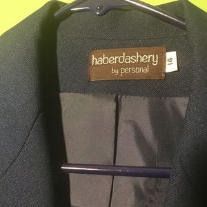 Dark blue vintage blazer Haberdashery by Personal